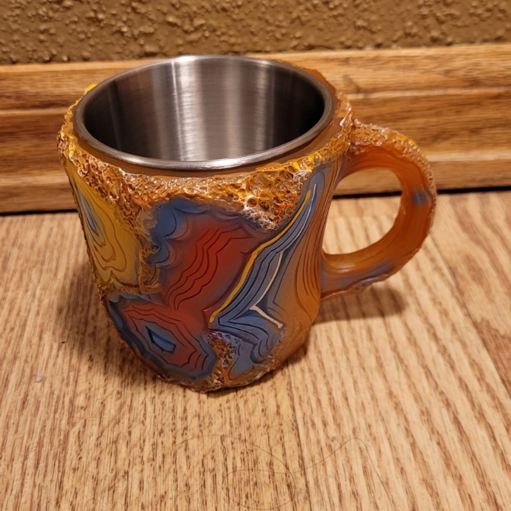 Mineral Crystal Coffee Mug Cup Novelty New